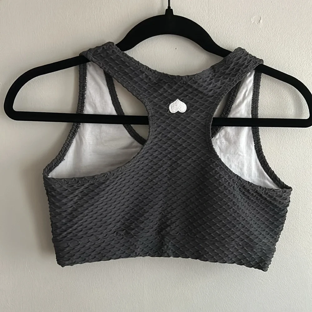 Booty by Brabants Croco Skin Scoop Sports Bra - Picture 3 of 3